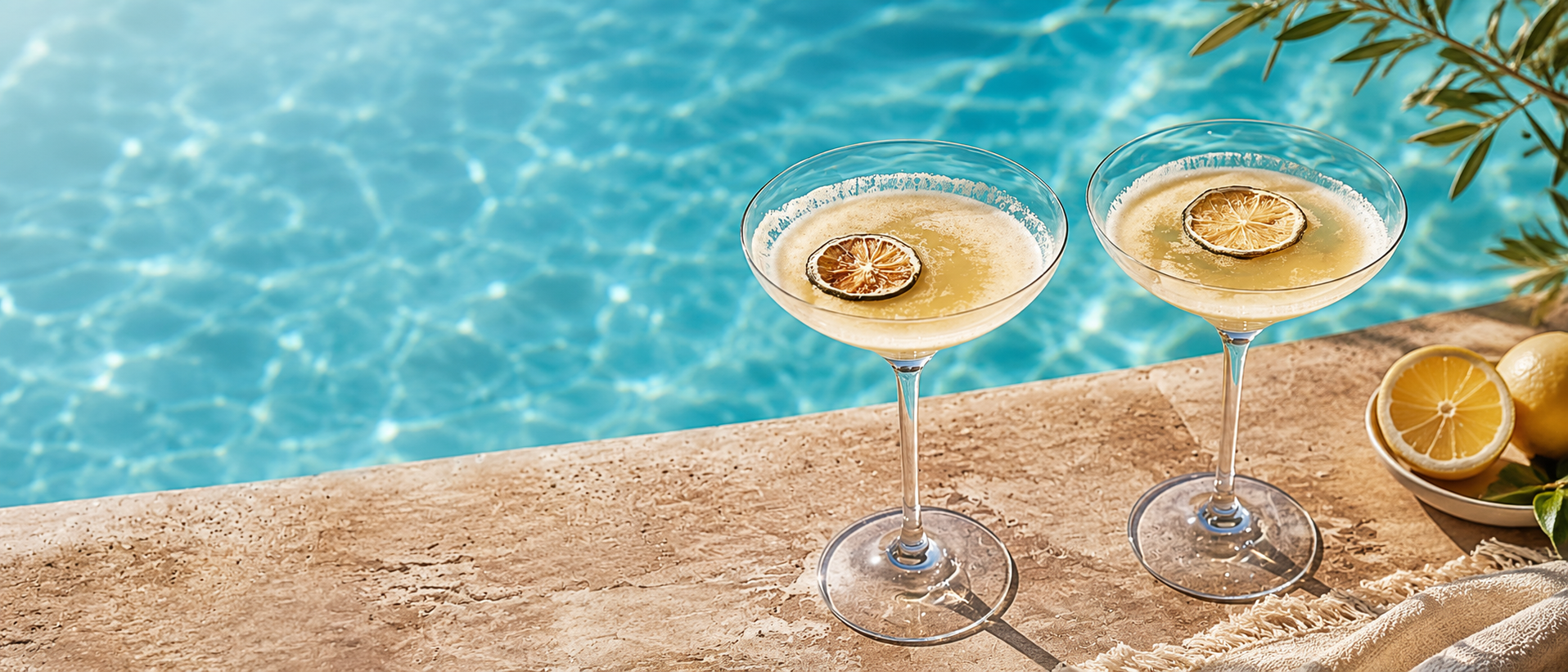 Elegant drinkware arranged for everyday moments